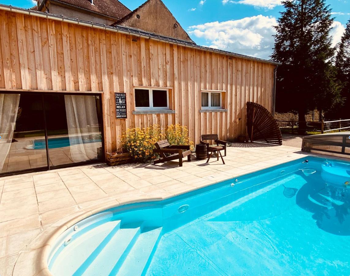 Pool House-L'Hirondelle De Sermizelles- Grand Jardin, Calme Et Nature Aux Portes Du Morvan Екстер'єр фото