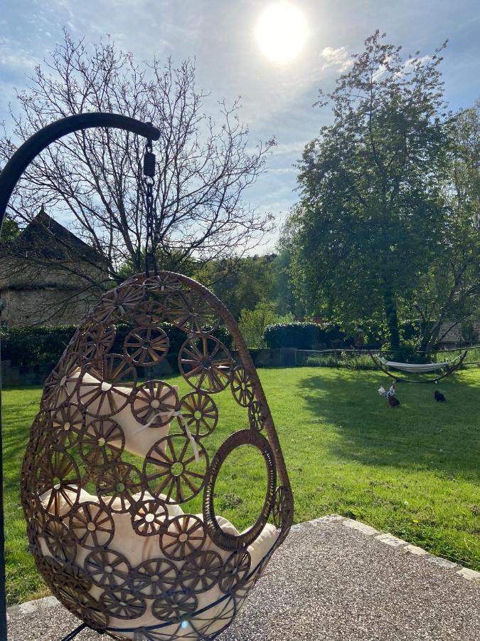 Pool House-L'Hirondelle De Sermizelles- Grand Jardin, Calme Et Nature Aux Portes Du Morvan Екстер'єр фото